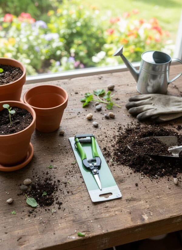 WhatsApp Image 2025-10-23 at 17.09.05 (1) Kit de Herramientas de Jardinería de Mano 5 Piezas: Set Esencial con Doble Tijera para Tallos y Hojas