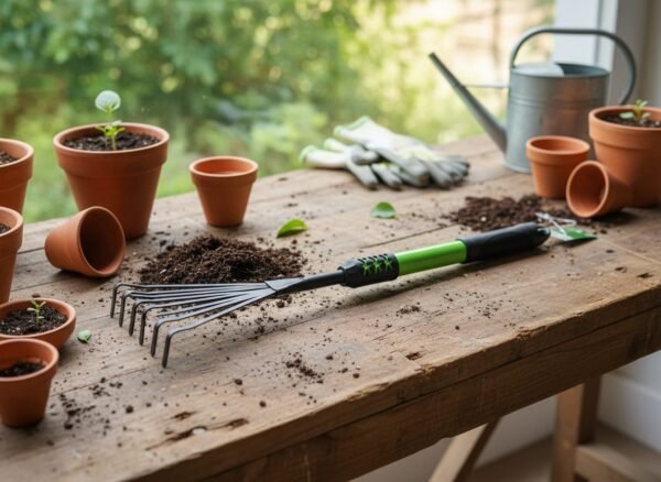 WhatsApp Image 2025-10-23 at 17.09.05 (2) Kit de Herramientas de Jardinería de Mano 5 Piezas: Set Esencial con Doble Tijera para Tallos y Hojas