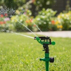 Set de 3 Aspersores de Riego de Jardín Ajustables