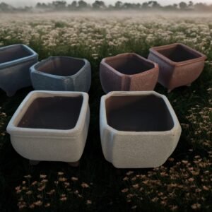 WhatsApp Image 2025-10-28 at 19.27.16 Pack de 2 Maceteros Pequeños Cuadrados para Suculentas - Macetas Cerámica Rústica Decoración Bonsái Interior